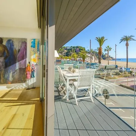 Lloret Oceanfront Lux Experience - Vista Mar & Air Con 公寓