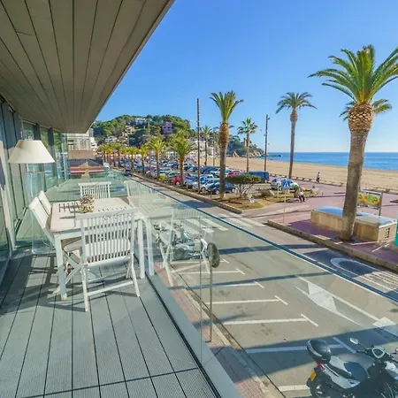 דירה Lloret Oceanfront Lux Experience - Vista Mar & Air Con יורט דה מאר